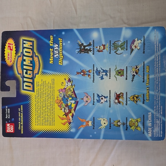 Digimon Season 2 Raidramon Action Feature figure - Picture 4 of 4